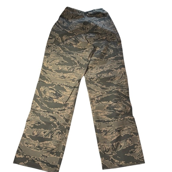 Military Women’s Maternity Pants Size 12R Camo Green Large Pockets Cotton/Nylon - Picture 4 of 10